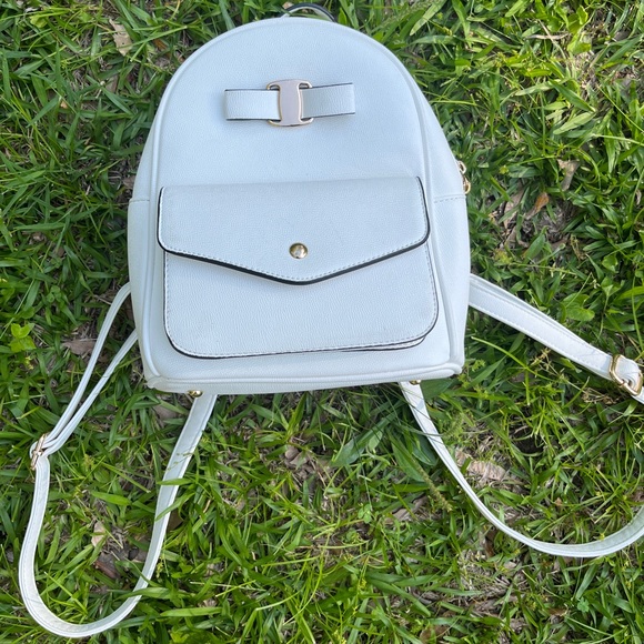 Classic Mini White Backpack - Picture 2 of 6